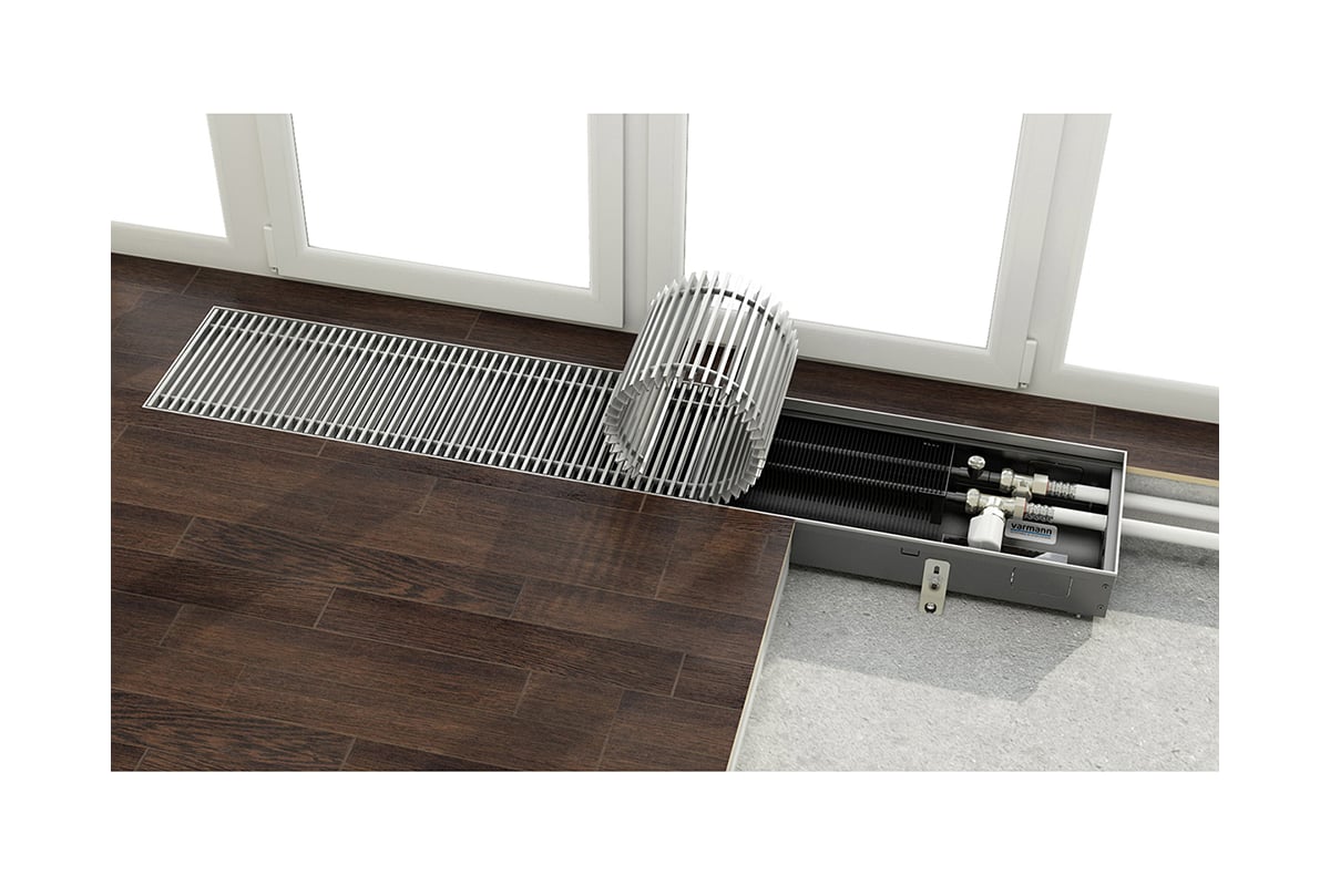 Встраиваемый в пол конвектор Varmann Ntherm N 300.90.3000 RR U EV1 ...