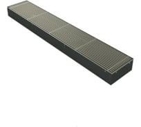 Внутрипольный конвектор ELSEN EKQ, с принудительной конвекцией, с тангенциальным вентилятором, ширина мм-300, высота мм-90, длина мм-1800, EKQ.300.90.1800 MC