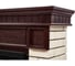 Портал Firelight Bricks 30 камень бежевый, шпон темный дуб НС-1202851 4