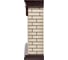 Портал Firelight Bricks 30 камень бежевый, шпон темный дуб НС-1202851 9