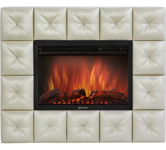 Портал Firelight Crystal 30 светлая экокожа НС-1176685