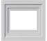 Портал Firelight Cubo 30 белый НС-1182356 1