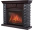 Портал Firelight Porto 30 камень черный, шпон венге НС-1202944 2