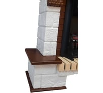 Каминокомплект ELEKAM premier с очагом velar f2020g2 дуб 1110007