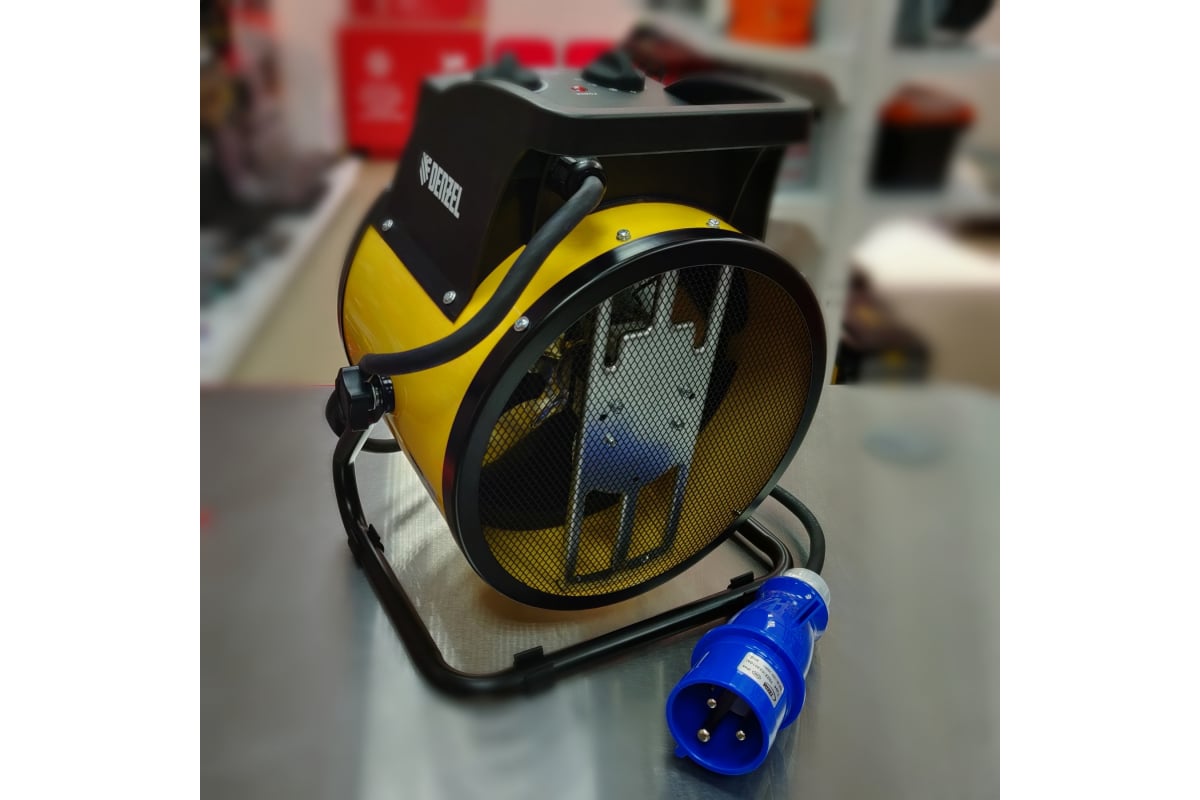 Тепловая пушка DENZEL керамический нагреватель DHC 5-400, 220 В 96428 ...