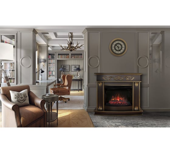 Комплект RealFlame Milano 25/25,5 DN+ Evrika 25,5 LED 10016064