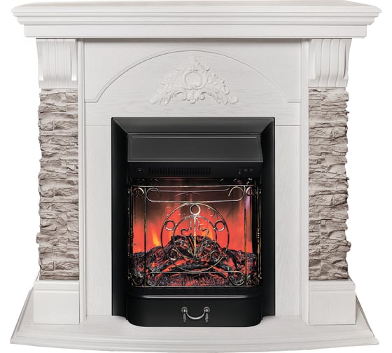 Комплект RealFlame ATHENA GR STD/EUG WT + MAJESTIC 10015400 1