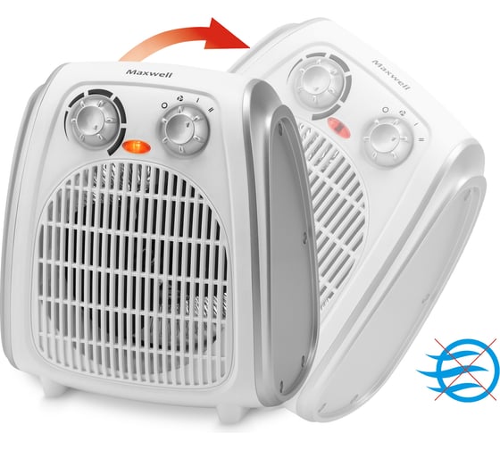 Тепловентилятор MAXWELL 3 режима работ MW-3458 W 3458-MW-01