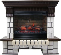 Каминокомплект InterFlame Экстер Панорамик25-30 25-30 темный дуб