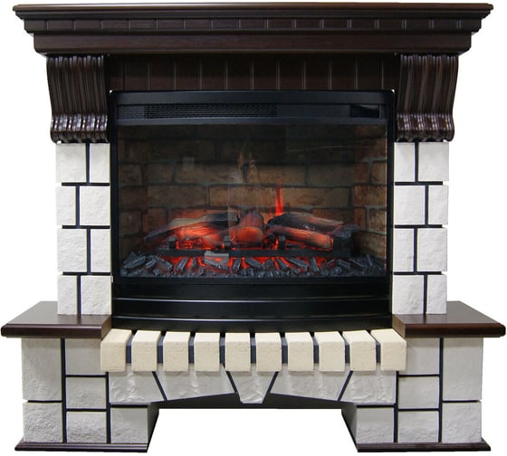 Каминокомплект InterFlame c Panoramic Экстер 25-30