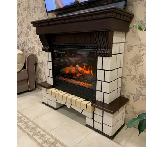 Каминокомплект InterFlame ЕС с Foton Led Q Экстер26
