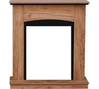 Портал Royal Flame Barcelona под классику (табачный дуб/черный) 64949388