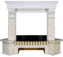 Портал Royal Flame Pierre Luxe (белый) слан белый угл под Dioramic 25 64932063
