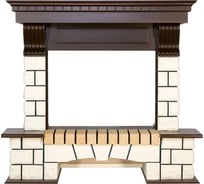 Портал Royal Flame Pierre Luxe угловой под Dioramic 25 (темн. дуб) 64911458