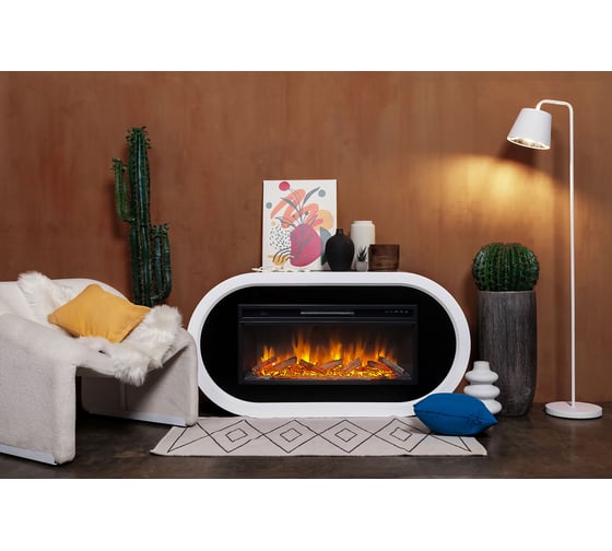 Портал Royal Flame Ellipse под Vision 42 белый с черным 64949808