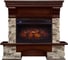 Портал Royal Flame Aberdeen под Vis 26/Vis 26 3D кам скала темн дуб 64928613 2