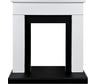 Портал Royal Flame BERGEN STD SFT под классику (белый/черный) разборный 64952337