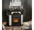 Портал Royal Flame Dublin арочный сланец белый (темный дуб) 64879207 3