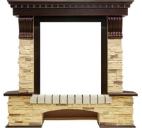 Портал Royal Flame Pierre Luxe под классику сланец (темный дуб) 64879156