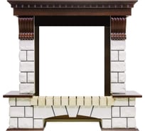 Портал Royal Flame Pierre Luxe под классику (темный дуб) 64877220