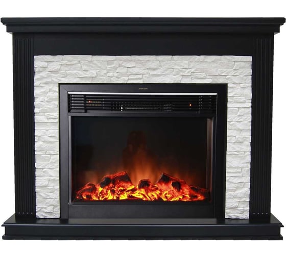 Каминокомплект InterFlame Сиена ЕС c Jupiter Black венге
