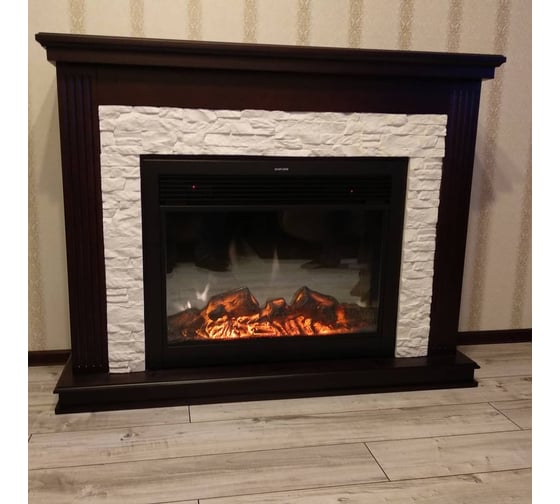 Каминокомплект InterFlame Сиена ЕС c Jupiter Black венге