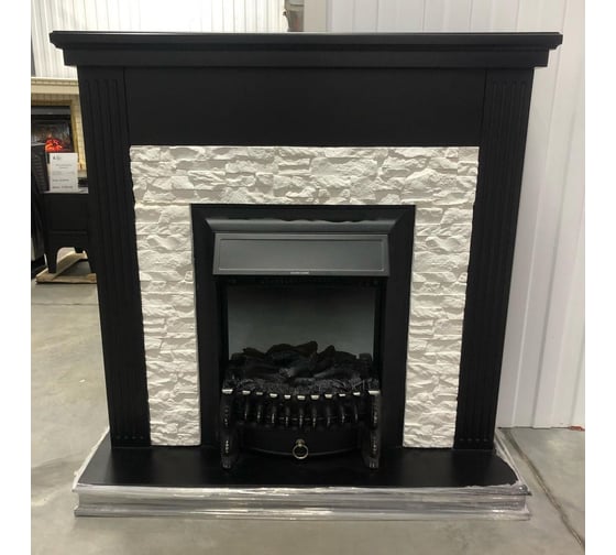 Каминокомплект InterFlame Сиена ЕС c Fobos Black венге