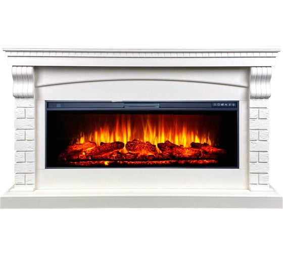 Каминокомплект InterFlame Ирландия c Freespace 50 белый