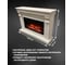 Каминокомплект InterFlame Ирландия Фотон36K08GLX Foton36 белый 4