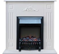 Каминокомплект InterFlame Лотос Фобос BL Fobos BL белый