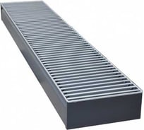 Внутрипольный конвектор ELSEN EKN с естественной конвекцией, ширина 190 мм, высота 150 мм, длина 900, роликовая решетка, алюминий EKN.190.150.900 RAL9016