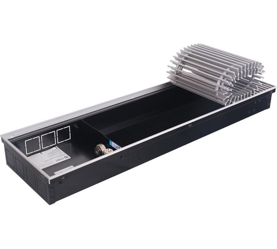 Внутрипольный конвектор STOUT решетка алюминиевая SCN-1100-0824080 RG008TBC3PMQNG