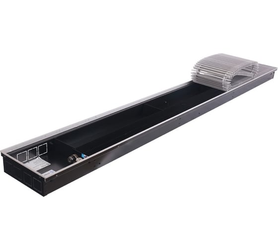 Внутрипольный конвектор STOUT SCN 80.240.2000 решетка алюминиевая SCN-1100-0824200 RG008TBC4EETHL
