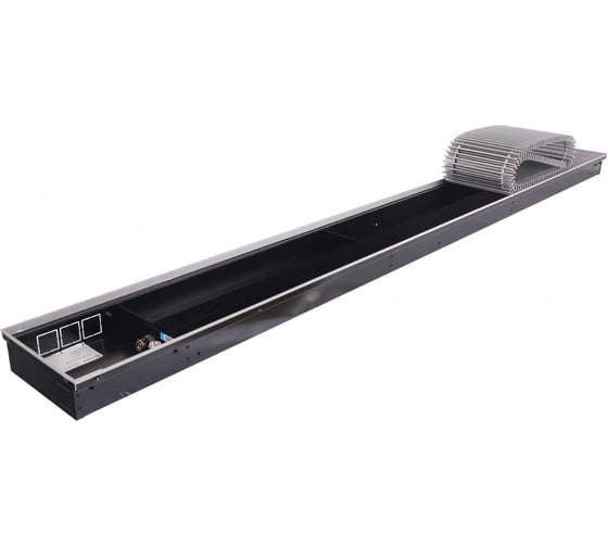 Внутрипольный конвектор STOUT SCN 80.240.2200 решетка алюминиевая SCN-1100-0824220 RG008TBC4H7OPN
