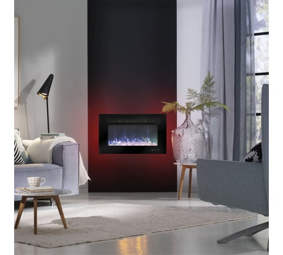 Электрокамин RealFlame alpha crystal с кристаллами 9912184