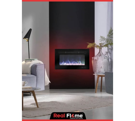 Электрокамин RealFlame alpha crystal с кристаллами 9912184