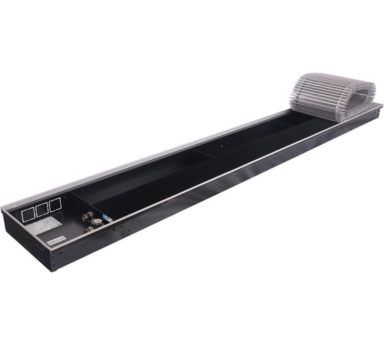 Внутрипольный конвектор STOUT SCN 80.300.2200 решетка алюминиевая SCN-1100-0830220 RG008TBJSDQHEN