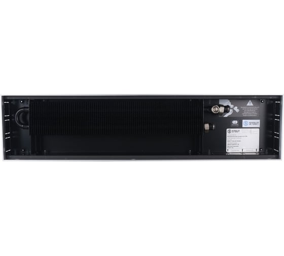 Внутрипольный конвектор STOUT SCN 80.190.800 решетка алюминиевая SCN-1100-0819080 RG008TBBV5TT5Q