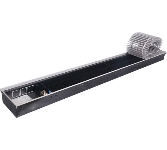 Внутрипольный конвектор STOUT SCN 80.190.1400 решетка алюминиевая SCN-1100-0819140 RG008TBC1U9AAL