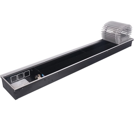 Внутрипольный конвектор STOUT решетка алюминиевая SCN-1100-0819120 RG008TBC1157A3