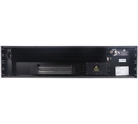 Внутрипольный конвектор STOUT SCQ 75.240.1000 решетка алюминиевая SCQ-1100-0724100 RG008TBK52K9OO