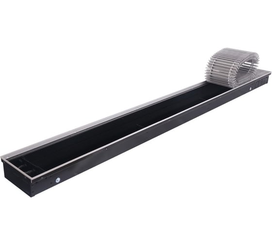 Внутрипольный конвектор STOUT SCN 80.190.2400 решетка алюминиевая SCN-1100-0819240 RG008TBC2THH42