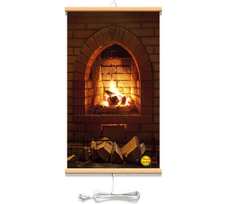 Гибкий обогреватель Тепло Крыма Каменный Камин, 400 Вт Камин/400