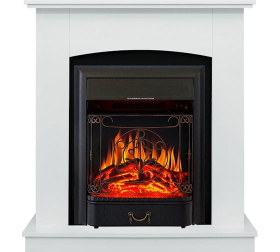 Каминокомплект Royal Flame Вarcelona std (белый) разборный портал и очаг majestic fx black 64954225