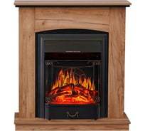 Каминокомплект Royal Flame Вarcelona std (табачный дуб/черный) разборный портал и очаг majestic fx black 64949742