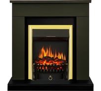 Каминокомплект Royal Flame Bergen std sft (темная олива) разборный портал и очаг fobos fx brass 64952736
