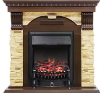 Каминокомплект Royal Flame Dublin арочный сланец (темный дуб) портал и очаг fobos black 64946564