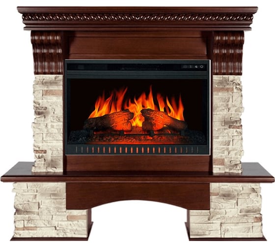 Каминокомплект Royal Flame Аberdeen (темный дуб) портал и очаг vision 26 ef led fx 64946408