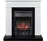 Каминокомплект Royal Flame Bergen std sft (белый/черный) разборный портал и очаг fobos fx black 64952717 1