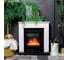 Каминокомплект Royal Flame Bergen std sft (белый/черный) разборный портал и очаг fobos fx black 64952717 2
